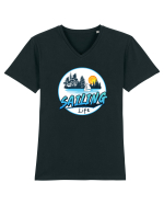 Sailing Life Tricou mânecă scurtă guler V Bărbat Presenter