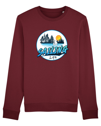 Sailing Life Burgundy