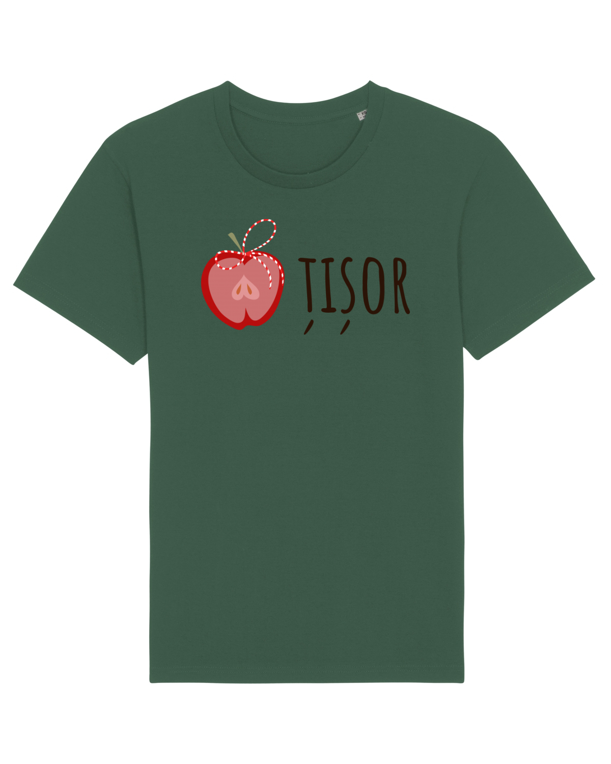 Tricou mânecă scurtă Unisex Rocker Bottle Green
