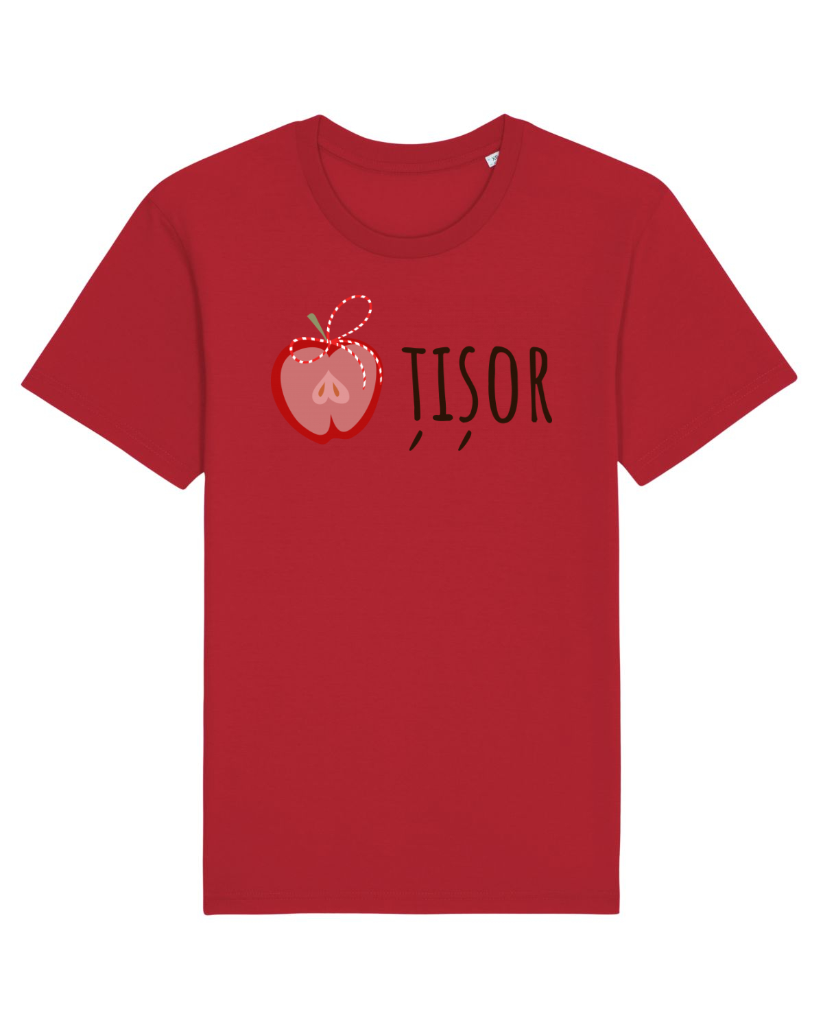 Tricou mânecă scurtă Unisex Rocker Red