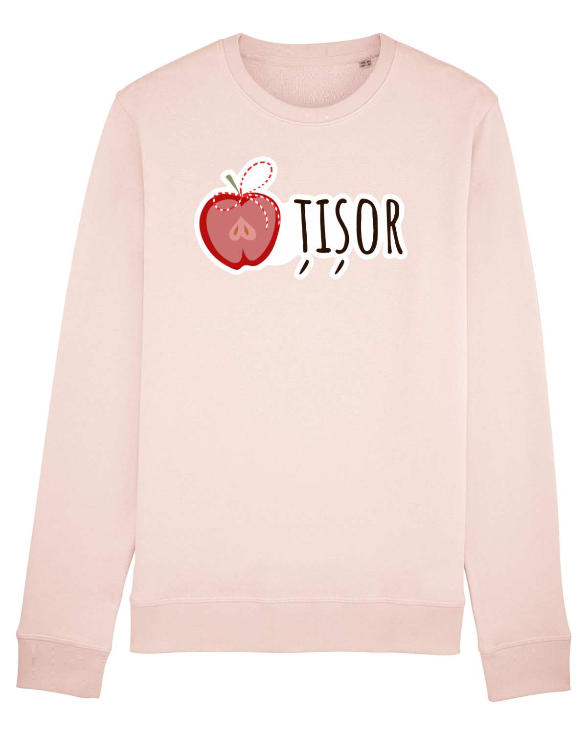 Bluză mânecă lungă Unisex Rise Candy Pink