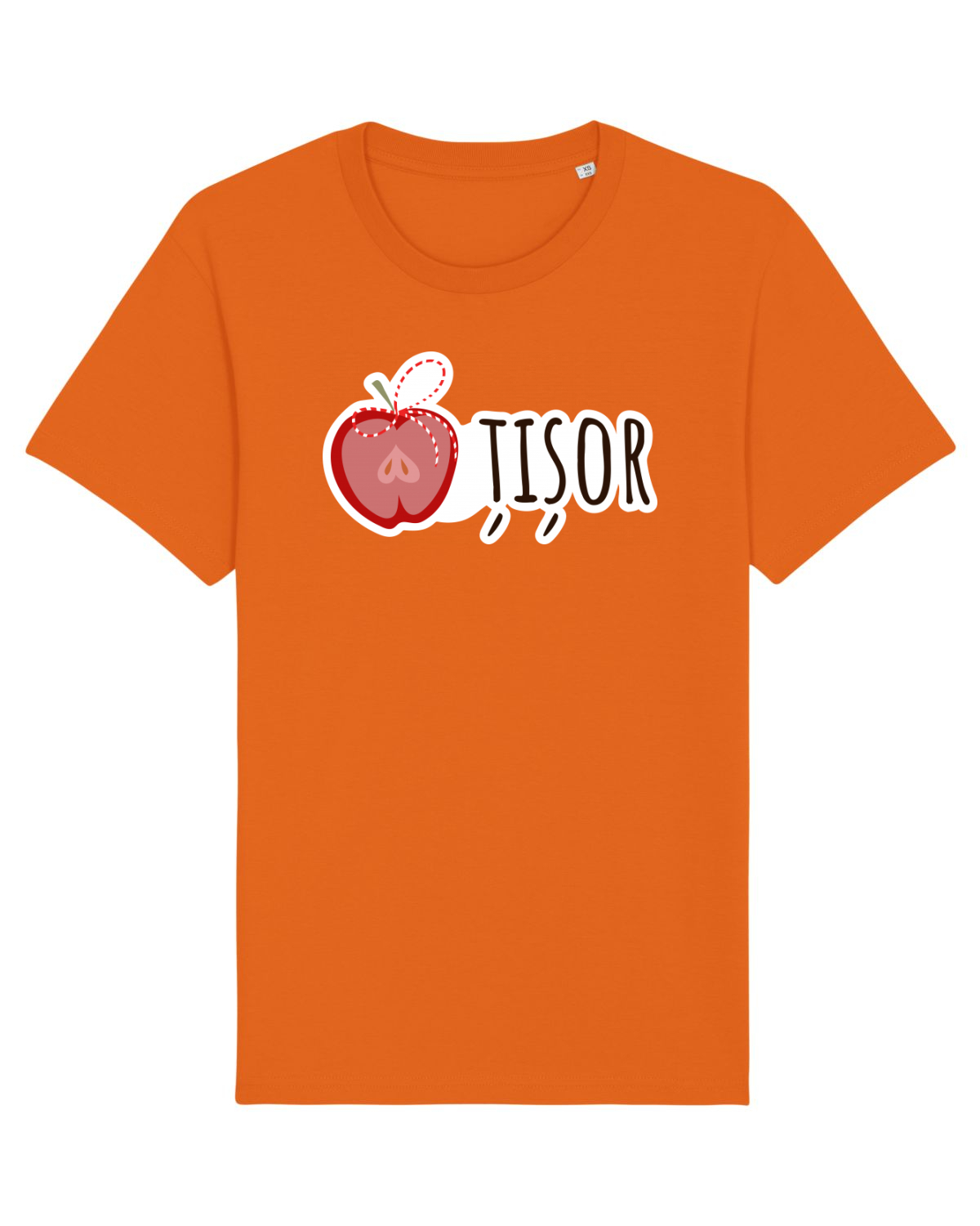 Tricou mânecă scurtă Unisex Rocker Bright Orange