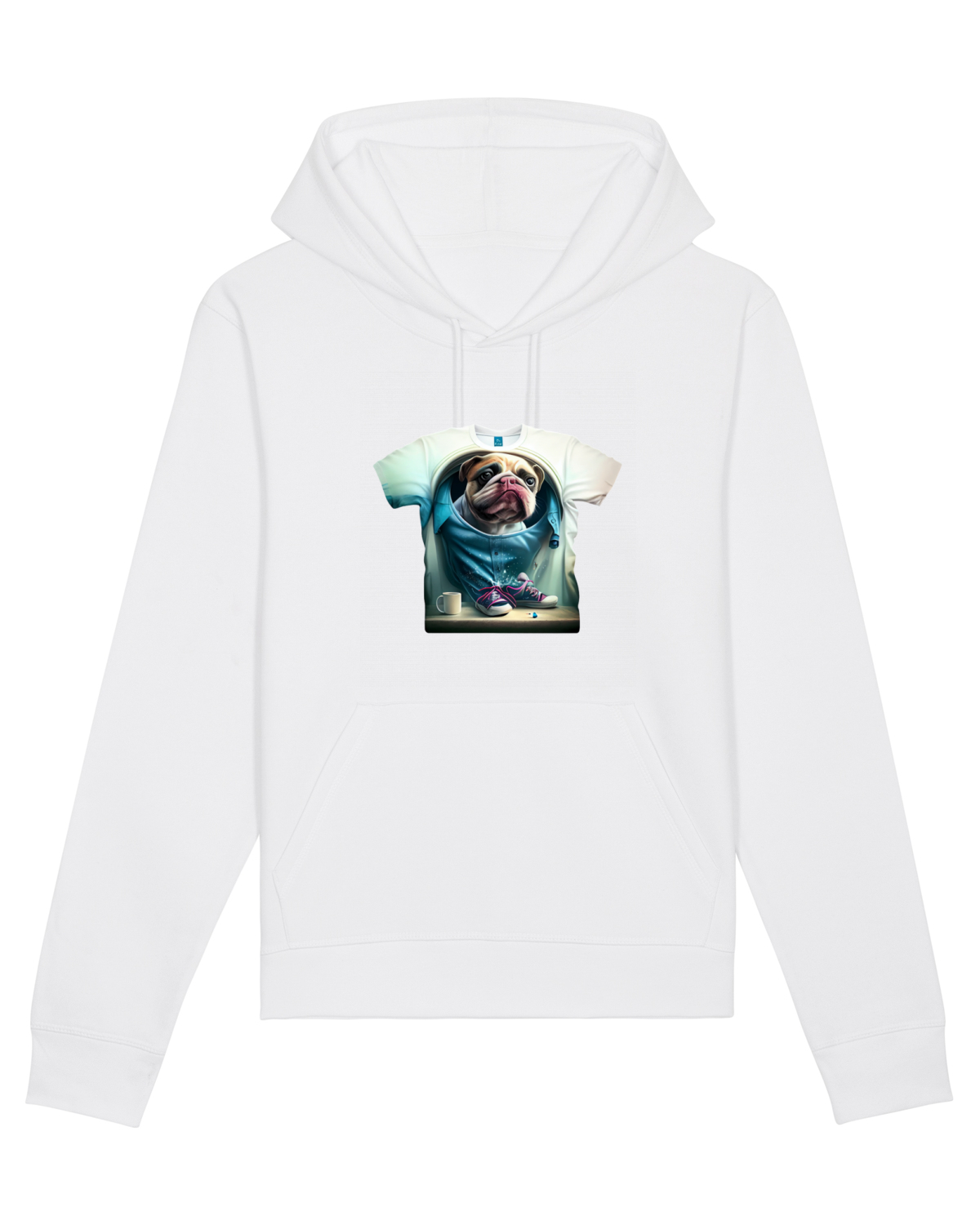 Hanorac Unisex Drummer White