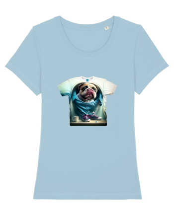 VIS ÎN VIS - TRICOU ÎN TRICOU - V1 Sky Blue
