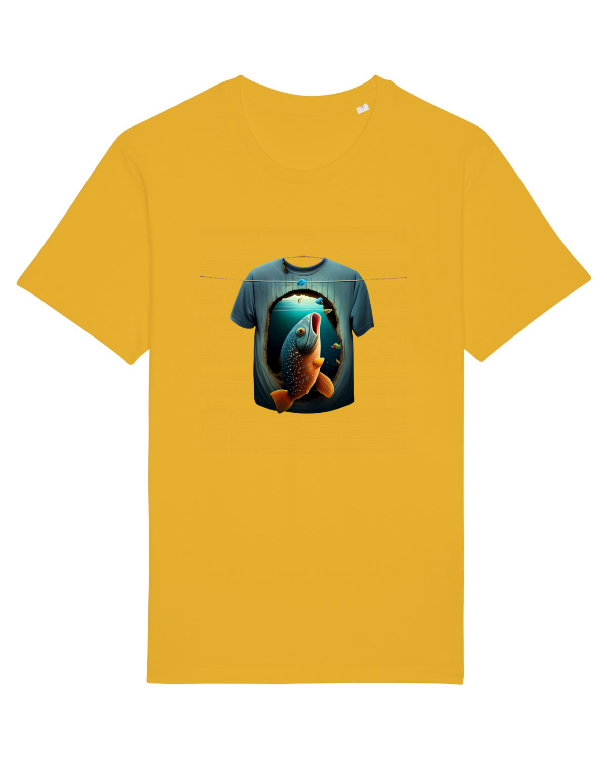 Tricou mânecă scurtă Unisex Rocker Spectra Yellow