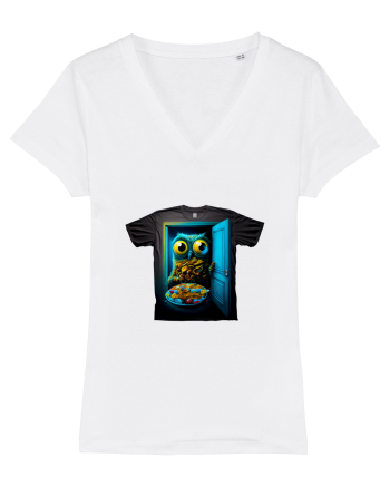 VIS ÎN VIS - TRICOU ÎN TRICOU - V7 White