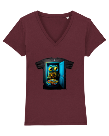 VIS ÎN VIS - TRICOU ÎN TRICOU - V7 Burgundy