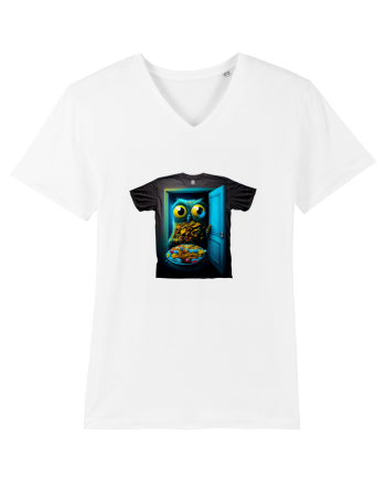 VIS ÎN VIS - TRICOU ÎN TRICOU - V7 White