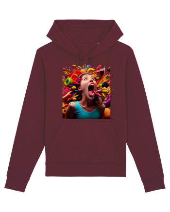 ISN'T FUNNY ??? Burgundy