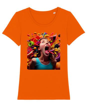 ISN'T FUNNY ??? Bright Orange