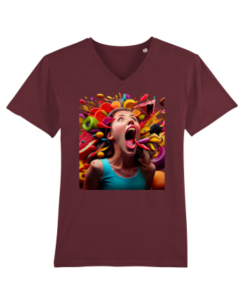ISN'T FUNNY ??? Burgundy