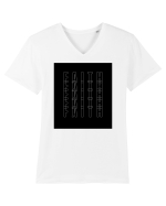 FAITH Tricou mânecă scurtă guler V Bărbat Presenter