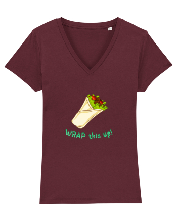 WRAP this up! Burgundy