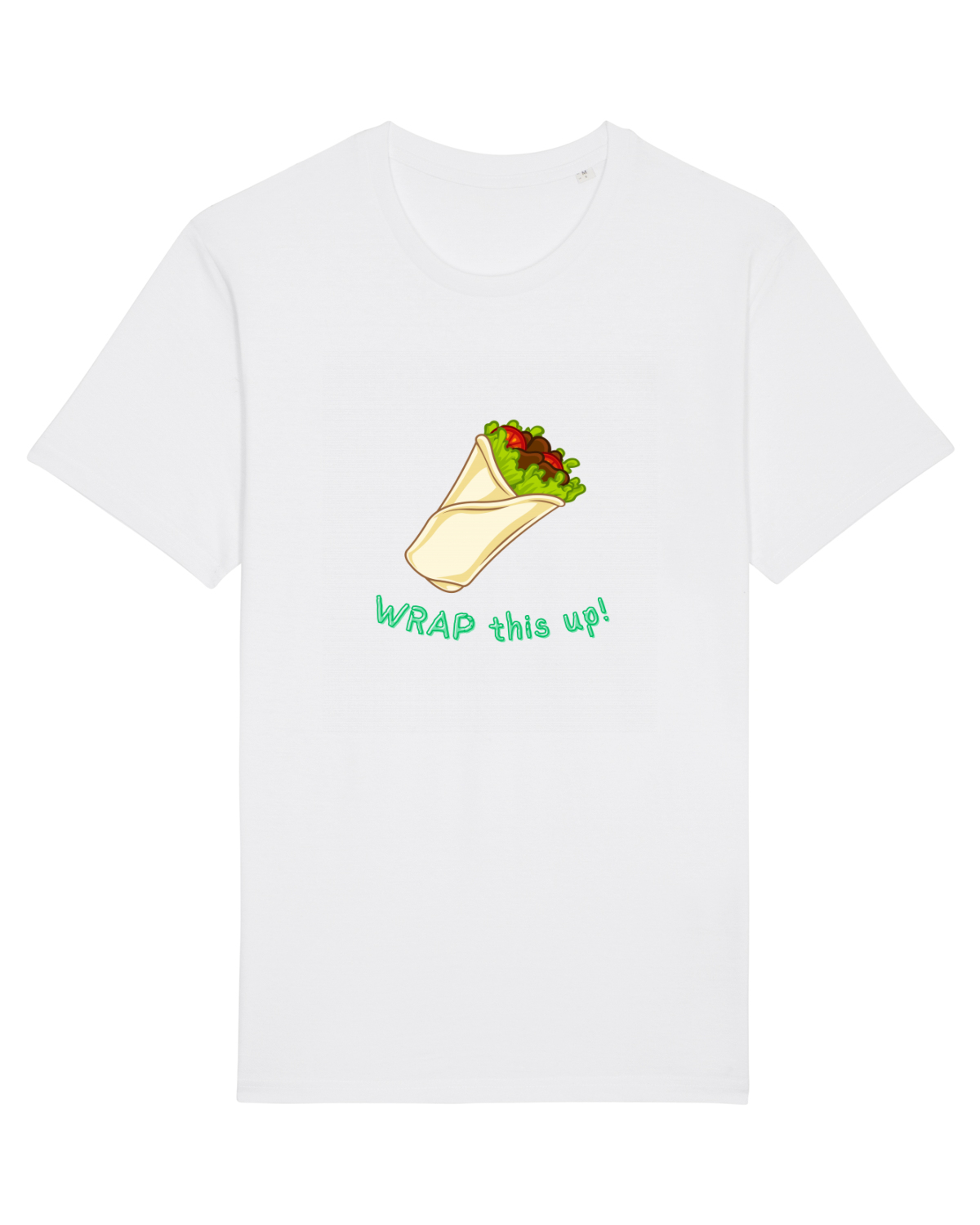 Tricou mânecă scurtă Unisex Rocker White