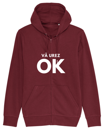 vă urez OK Burgundy