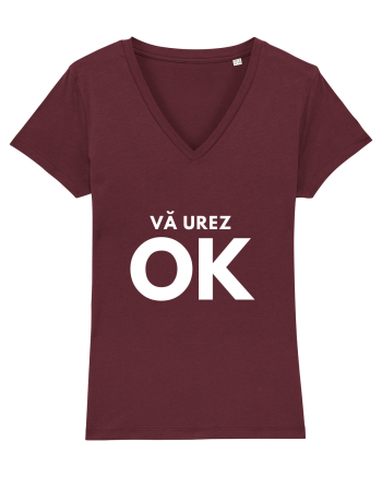 vă urez OK Burgundy