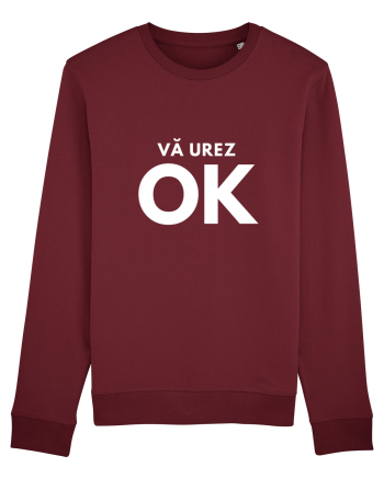 vă urez OK Burgundy