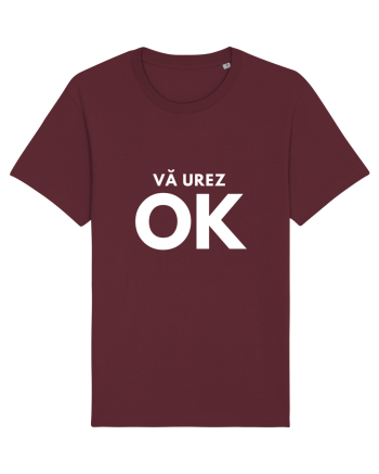 vă urez OK Burgundy