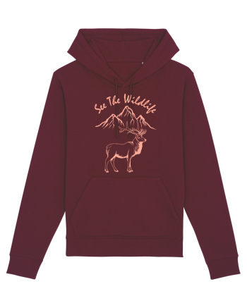 See the Wildlife Burgundy