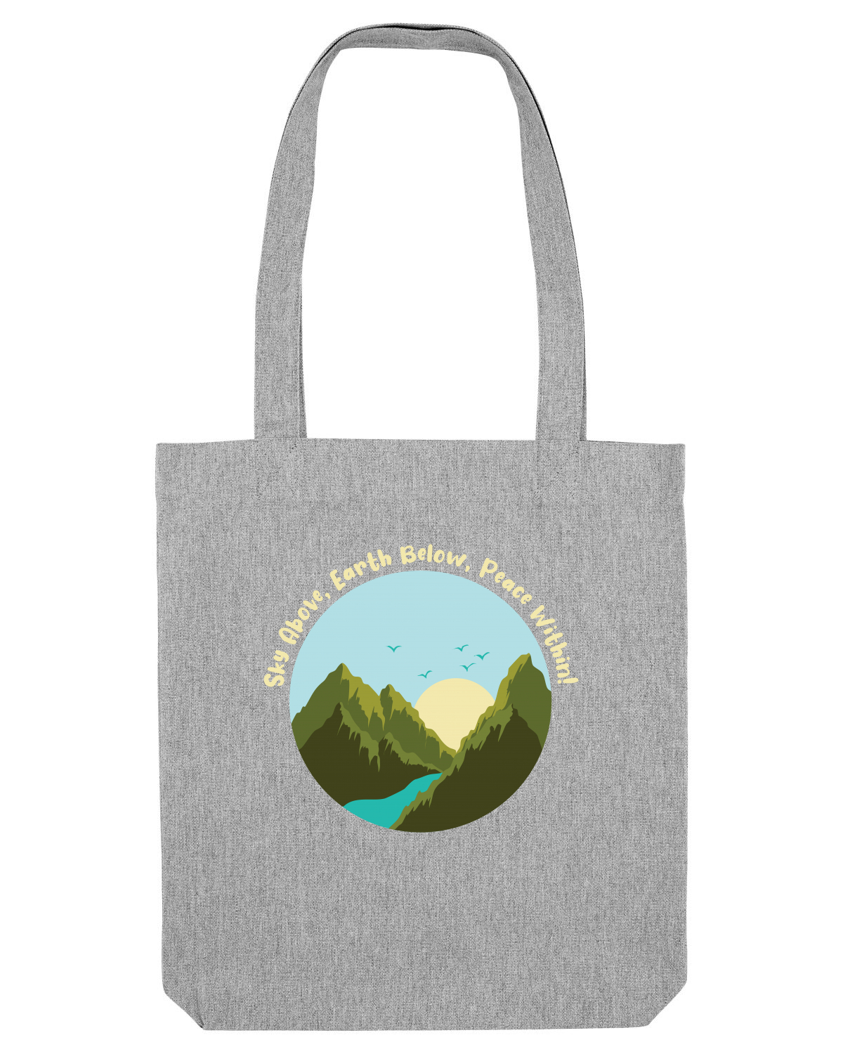 Sacoșă textilă Heather Grey