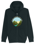 Sky Above, Earth Below, Peace Within! Hanorac cu fermoar Unisex Connector