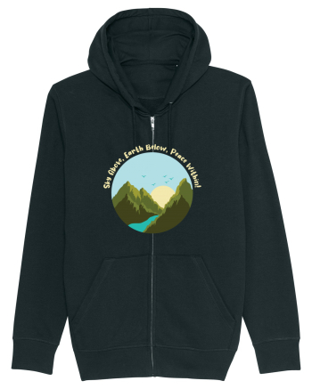 Sky Above, Earth Below, Peace Within! Black