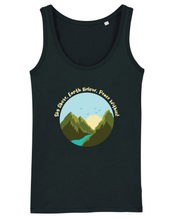 Sky Above, Earth Below, Peace Within! Black