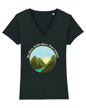 Sky Above, Earth Below, Peace Within! Black