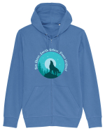 Sky Above, Earth Below, Peace Within! Hanorac cu fermoar Unisex Connector