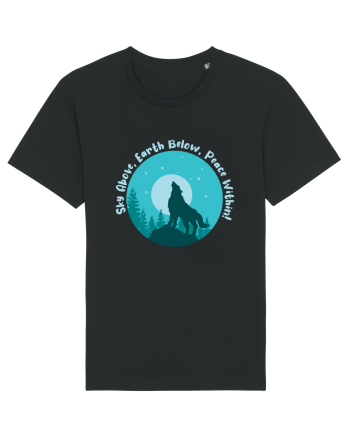 Sky Above, Earth Below, Peace Within! Black
