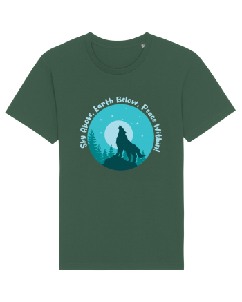 Sky Above, Earth Below, Peace Within! Bottle Green