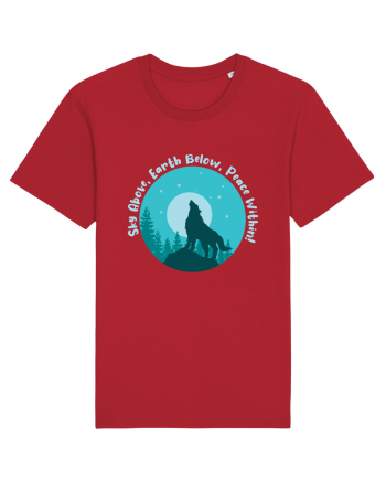 Sky Above, Earth Below, Peace Within! Red