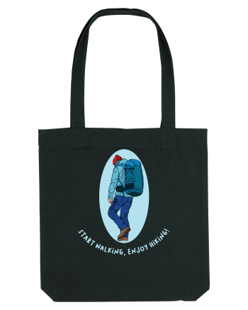 Start Walking, Enjoy Hiking! Black