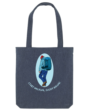 Start Walking, Enjoy Hiking! Midnight Blue