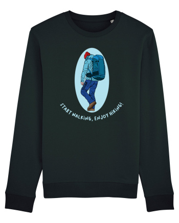 Start Walking, Enjoy Hiking! Black