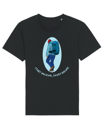 Start Walking, Enjoy Hiking! Black