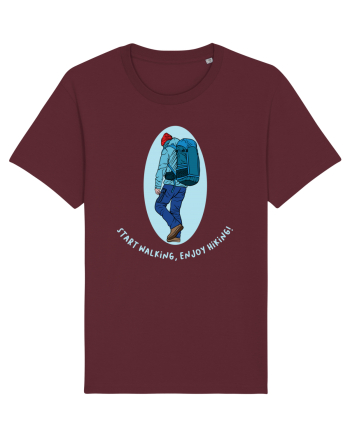 Start Walking, Enjoy Hiking! Burgundy