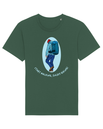 Start Walking, Enjoy Hiking! Bottle Green