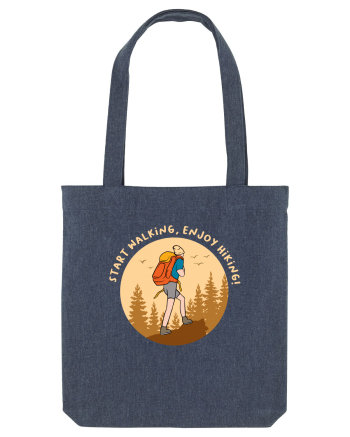 Start Walking, Enjoy Hiking! Midnight Blue