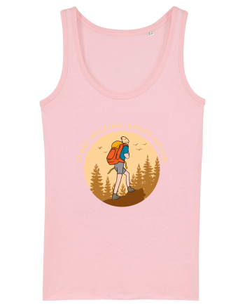 Start Walking, Enjoy Hiking! Cotton Pink