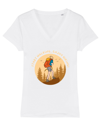 Start Walking, Enjoy Hiking! White