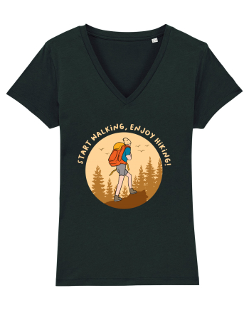 Start Walking, Enjoy Hiking! Black