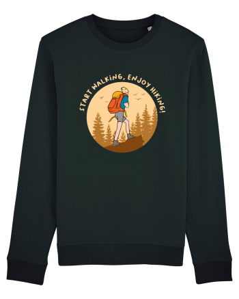 Start Walking, Enjoy Hiking! Black