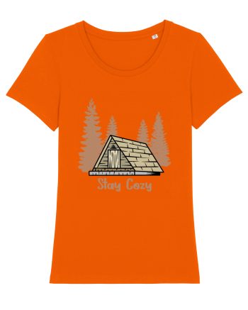 Stay Cozy Bright Orange