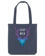Stay Wild Sacoșă textilă
