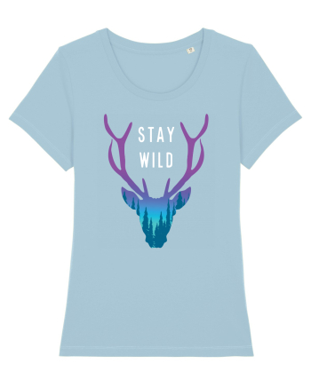 Stay Wild Sky Blue