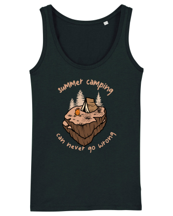 Summer Camping Can Never Go Wrong Black