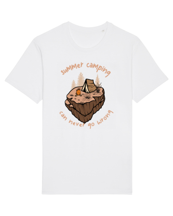 Summer Camping Can Never Go Wrong White