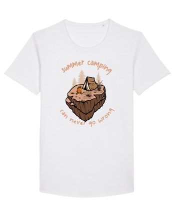 Summer Camping Can Never Go Wrong White