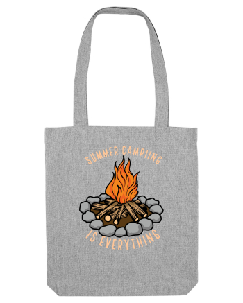 Summer Camping is Everything Heather Grey